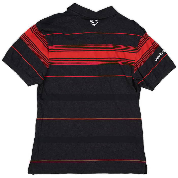 2008-09 Manchester United Nike Polo Shirt - 9/10 - (L)