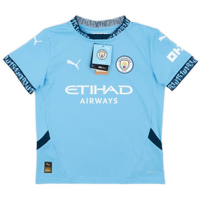 2024-25 Manchester City Home Shirt Haaland #9 (KIDS)