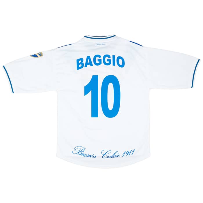 2000-01 Brescia Garman Reissue Away Shirt Baggio #10