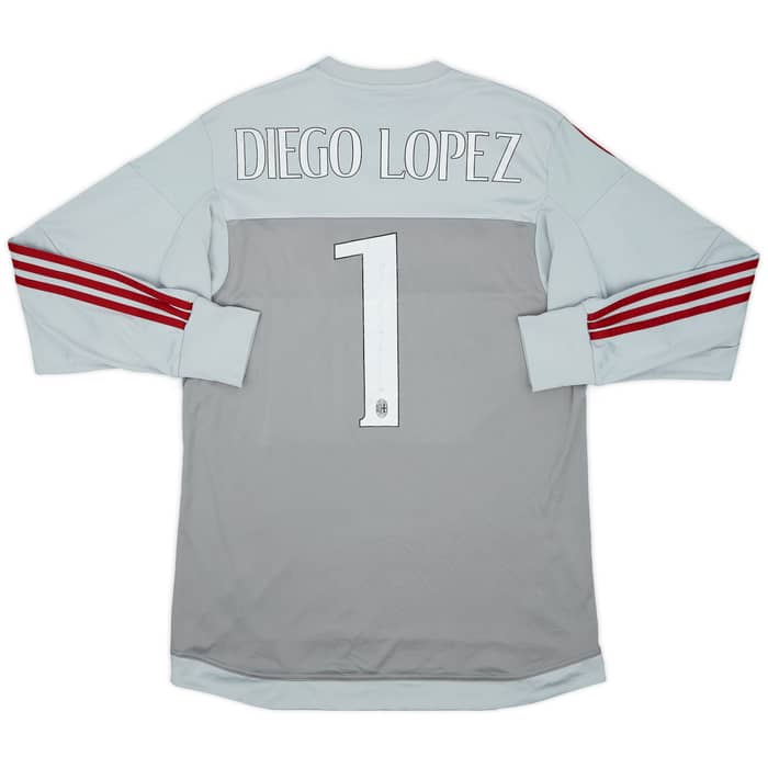 2015-16 AC Milan GK Shirt Diego Lopez #1 - 5/10 - (L)