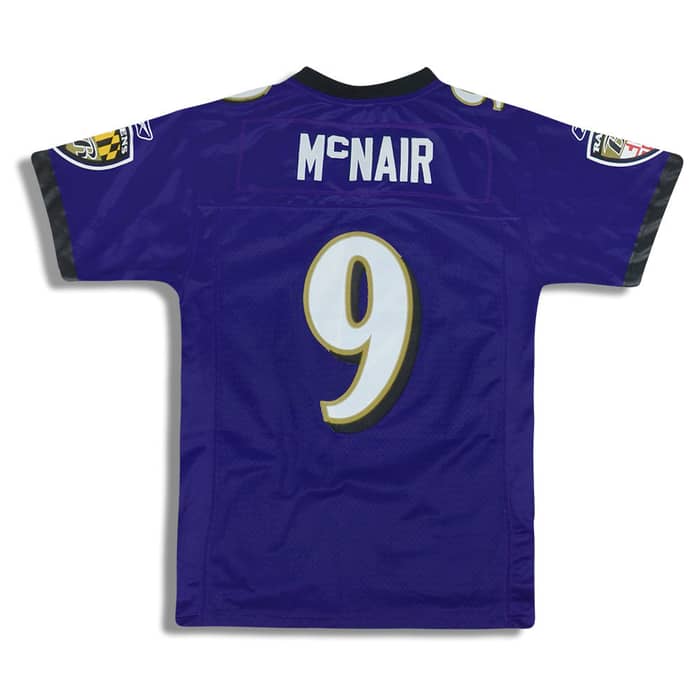 2006 Baltimore Ravens McNair #9 Reebok Premier Jersey (Home) Y