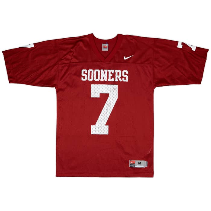 2006-08 Oklahoma Sooners Murray #7 Nike Home Jersey - 5/10 - (M)