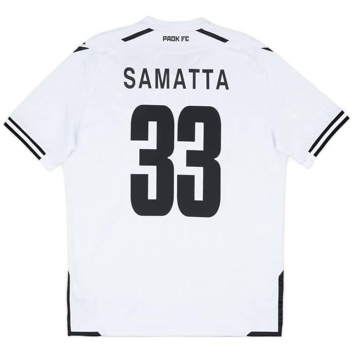 2024-25 PAOK Away Shirt Samatta #33 (L)