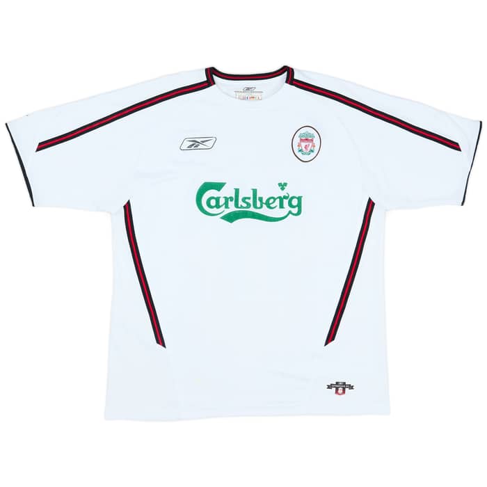 2003-04 Liverpool Away Shirt Gerrard #17 - 7/10 - (L)