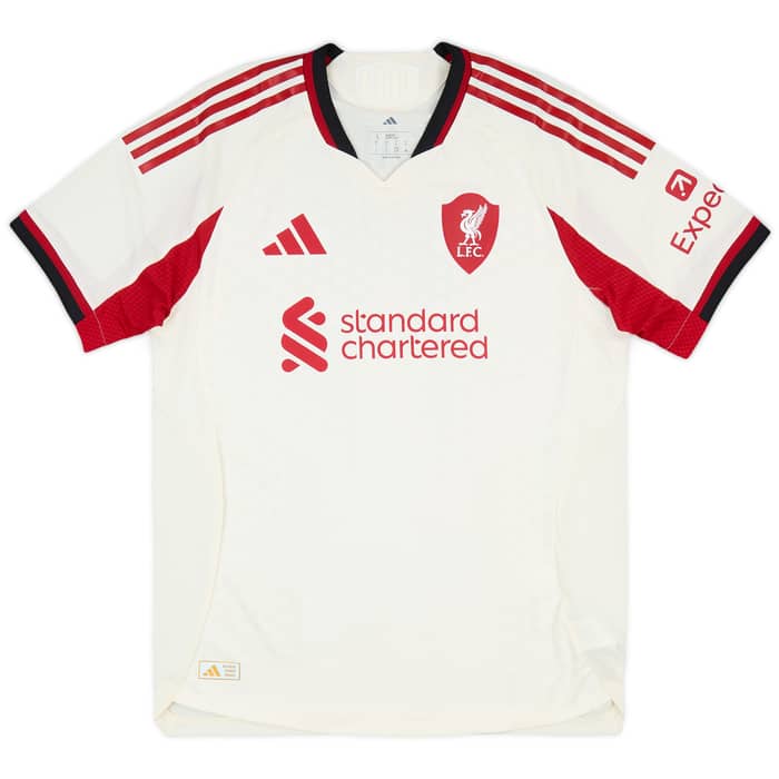 2025-26 Liverpool Authentic Away Shirt M.Salah #11