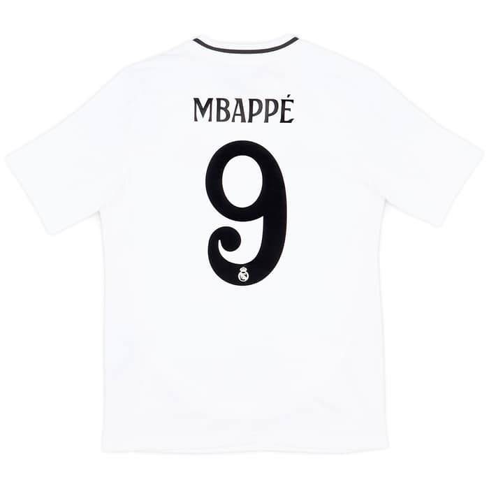 2024-25 Real Madrid Home Shirt Mbappe #9 (KIDS)