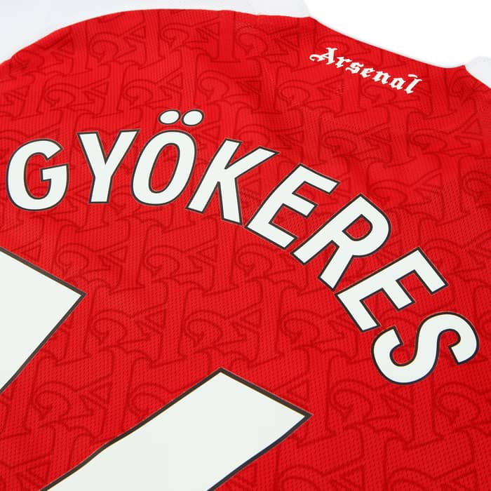 2025-26 Arsenal Authentic Home L/S Shirt Gyokeres #14 