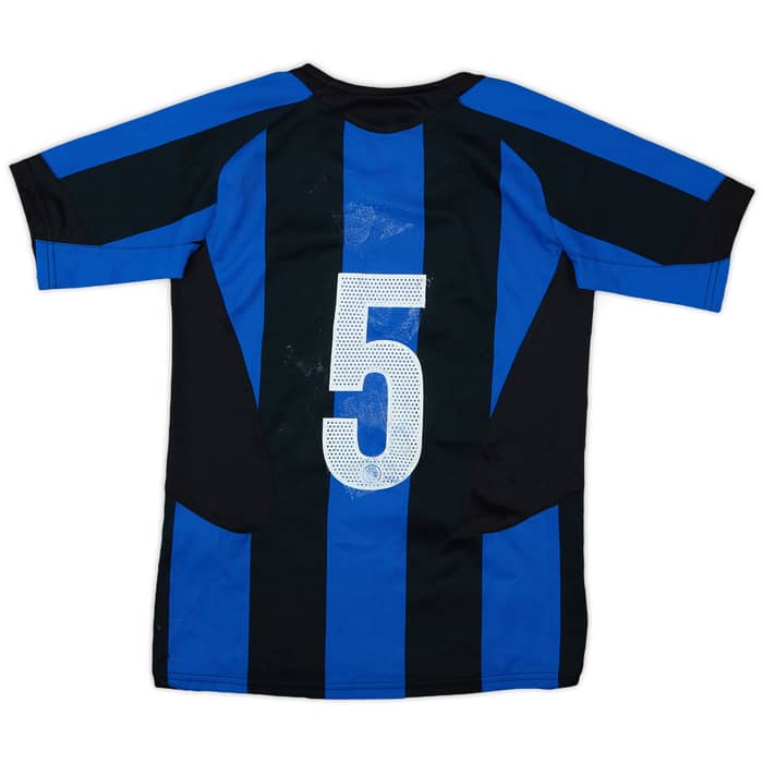 2005-06 Inter Milan Home Shirt #5 - 5/10 - (S.Boys)