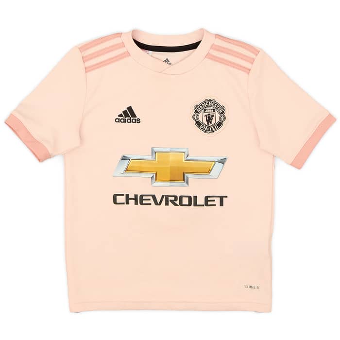 2018-19 Manchester United Away Shirt Pogba #6 - 8/10 - (7-8 Years)