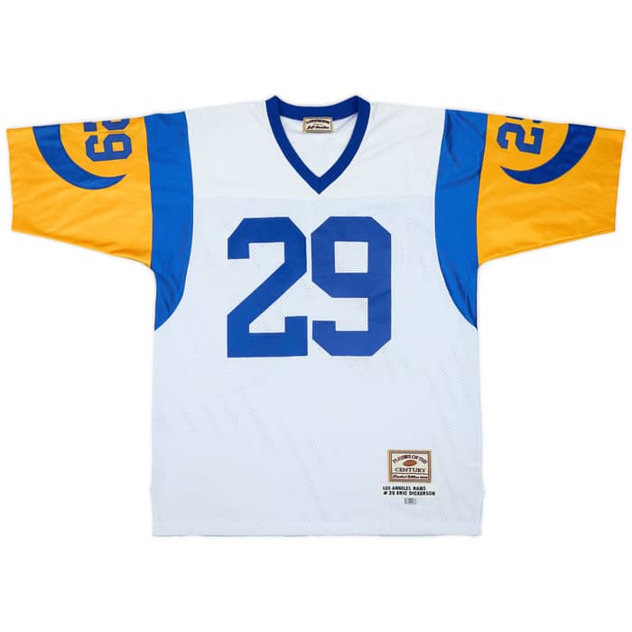 2004 Los Angeles Rams Dickerson #29 Jeff Hamilton Players of the Century Away Jersey - 9/10 - (XXL)