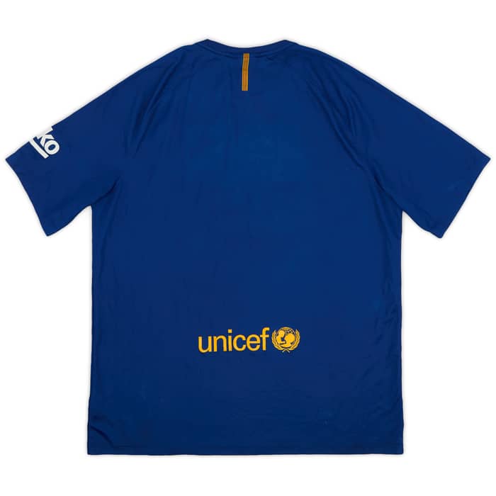 2017-18 Barcelona Basic Home Shirt - 6/10 - (XL)