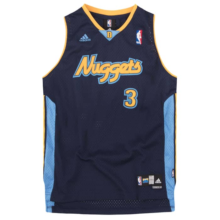 2006-08 Denver Nuggets Iverson #3 adidas Swingman Jersey (Alternate) Y