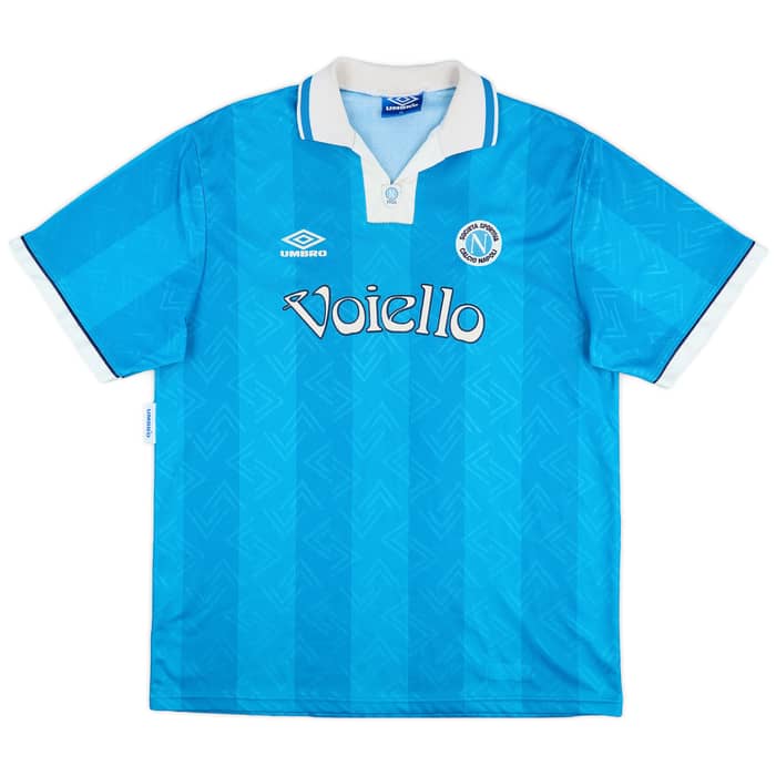 1993-94 Napoli Home Shirt - 8/10 - (XL)