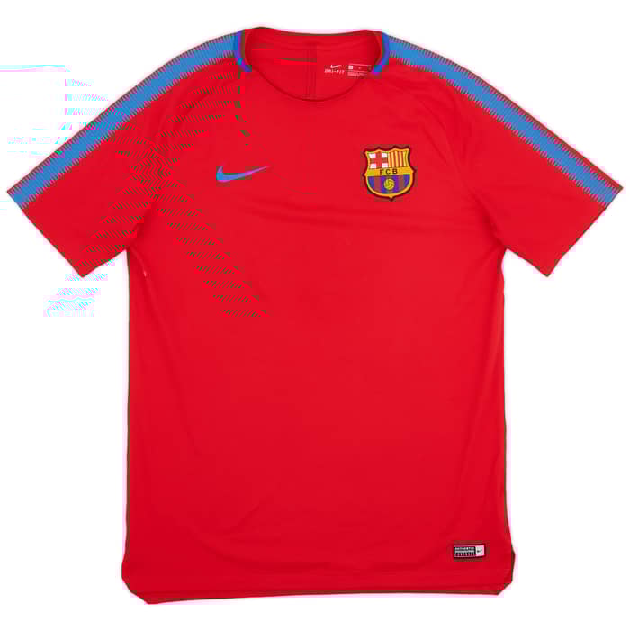 2017-18 Barcelona Nike Training Shirt - 10/10 - (L)