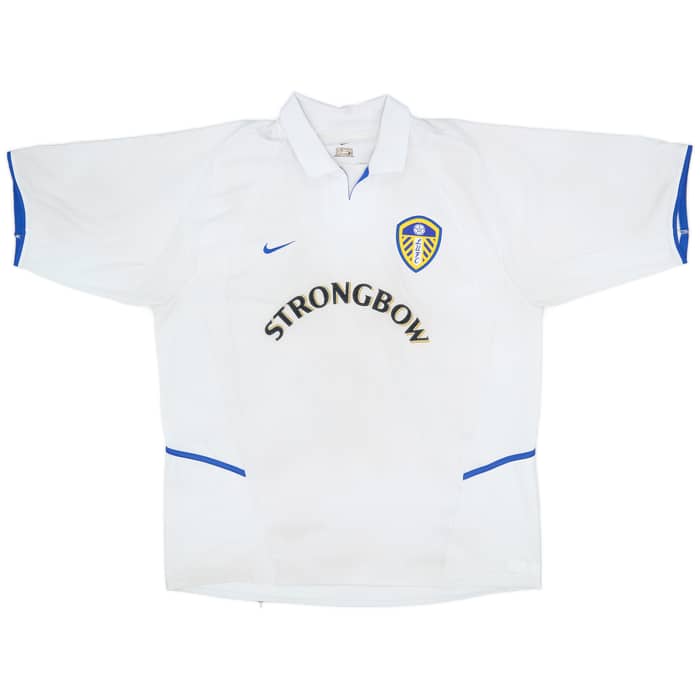 2002-03 Leeds United Home Shirt Radebe #5 - 5/10 - (XXL)