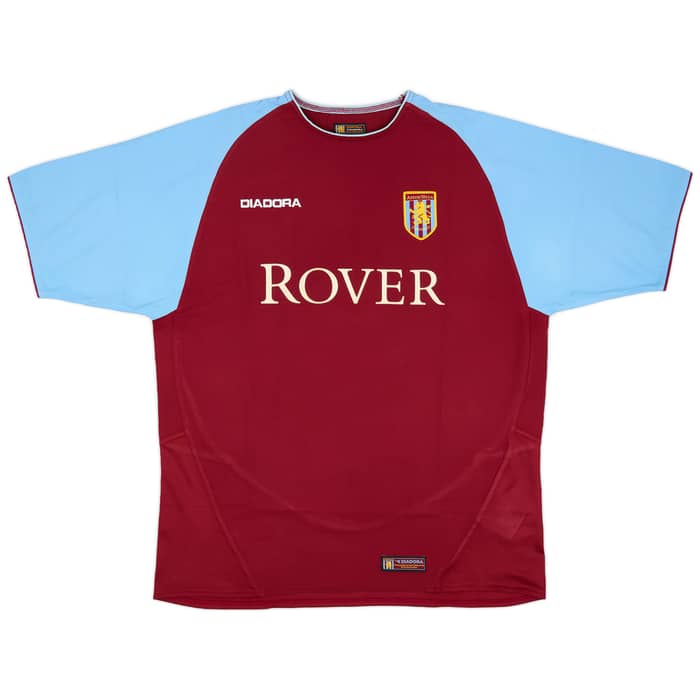 2003-04 Aston Villa Home Shirt Hadji #20 - 9/10 - (L)