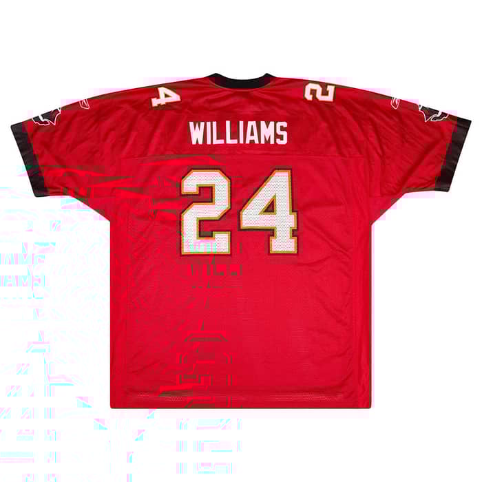 2005-06 Tampa Bay Buccaneers Williams #24 Reebok On Field Jersey (Home) XXL