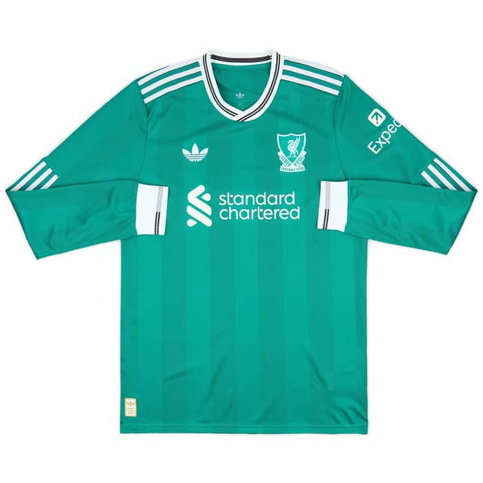 2025-26 Liverpool Authentic Third L/S Shirt M.Salah #11
