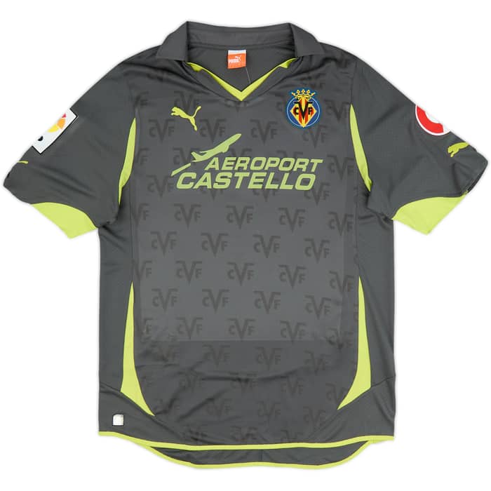 2010-11 Villarreal Away Shirt Cazorla #8