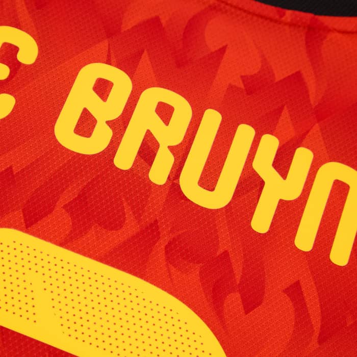 2026-27 Belgium Authentic Home Shirt De Bruyne #7