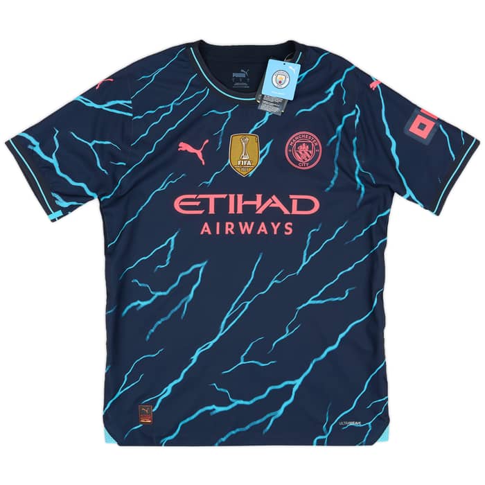 2023-24 Manchester City Player Issue Third European Shirt Haaland #9