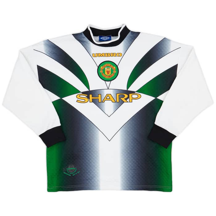 1996-97 Manchester United GK Shirt Schmeichel #1 - 6/10 - (M)