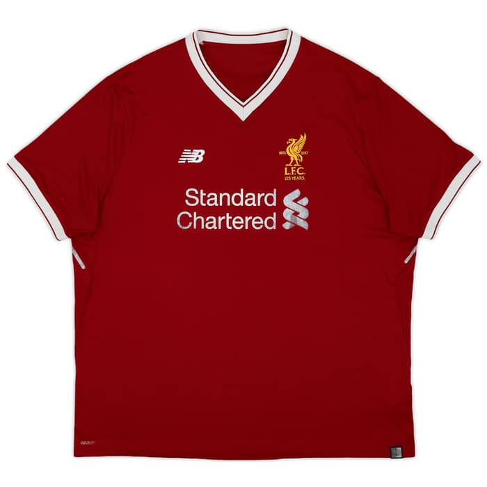 2017-18 Liverpool 125 Years Home Shirt M.Salah #11 - 5/10 - (XXL)