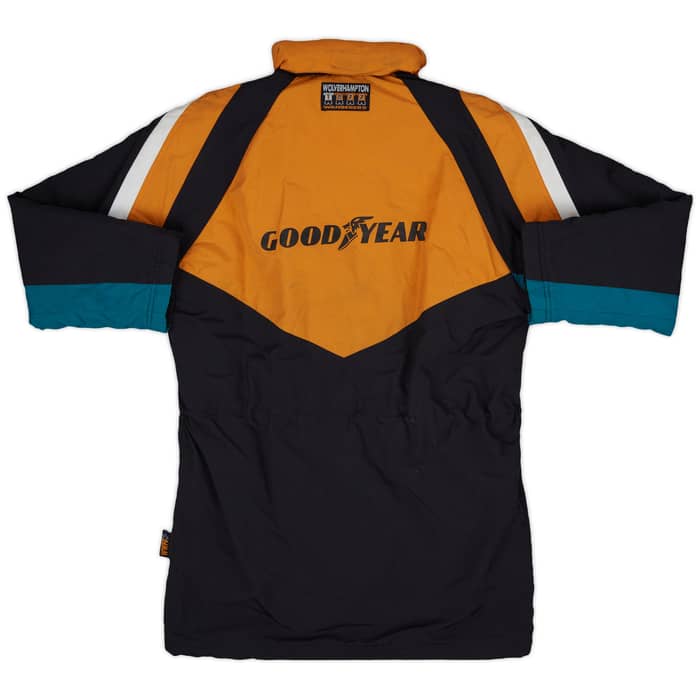 1996-97 Wolves Puma Hooded Rain Jacket - 7/10 - (S)