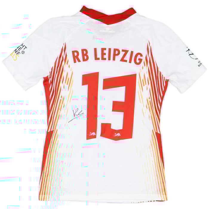 2020-21 RB Leipzig Frauen Match Issue Signed Home Shirt #13 (Mauly)
