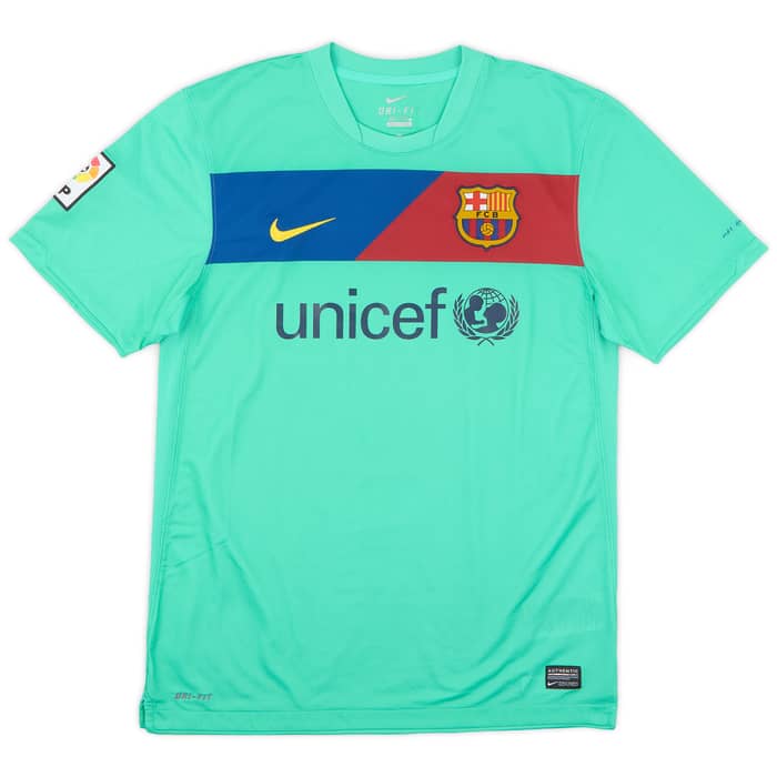 2010-11 Barcelona Away Shirt Messi #10 - 8/10 - (M)