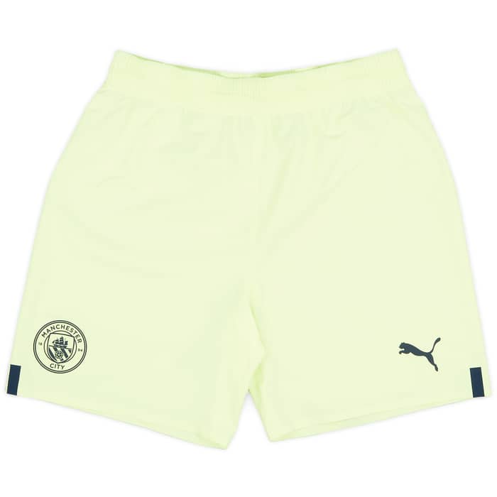 2022-23 Manchester City Player Issue Third Shorts