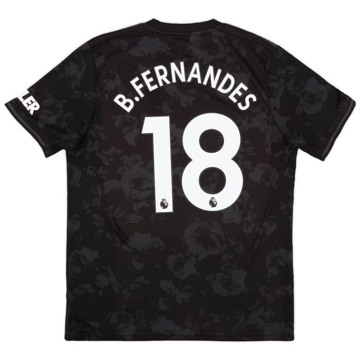 2019-20 Manchester United Third Shirt B.Fernandes #18 - 8/10 - (L)