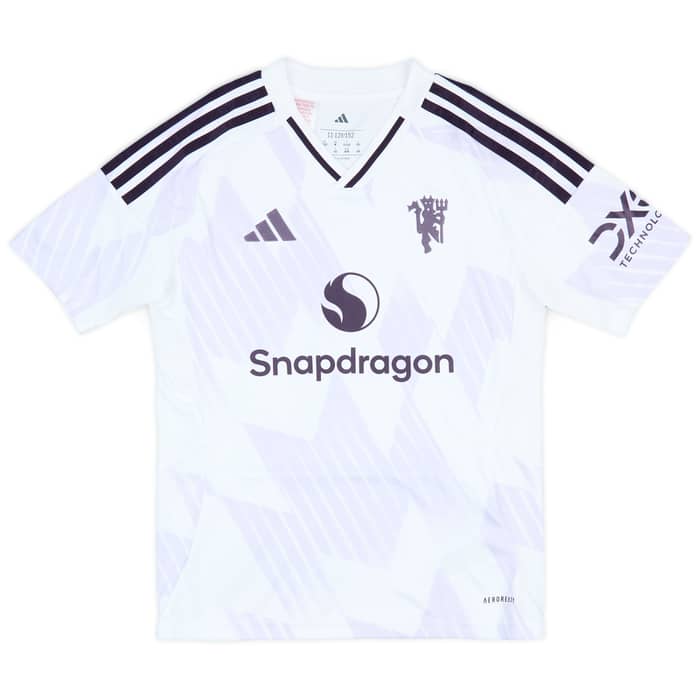 2025-26 Manchester United Away Shirt B.Fernandes #8 (KIDS)