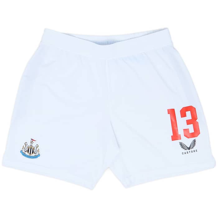 2023-24 Newcastle Player Issue Home Change Shorts # - 7/10