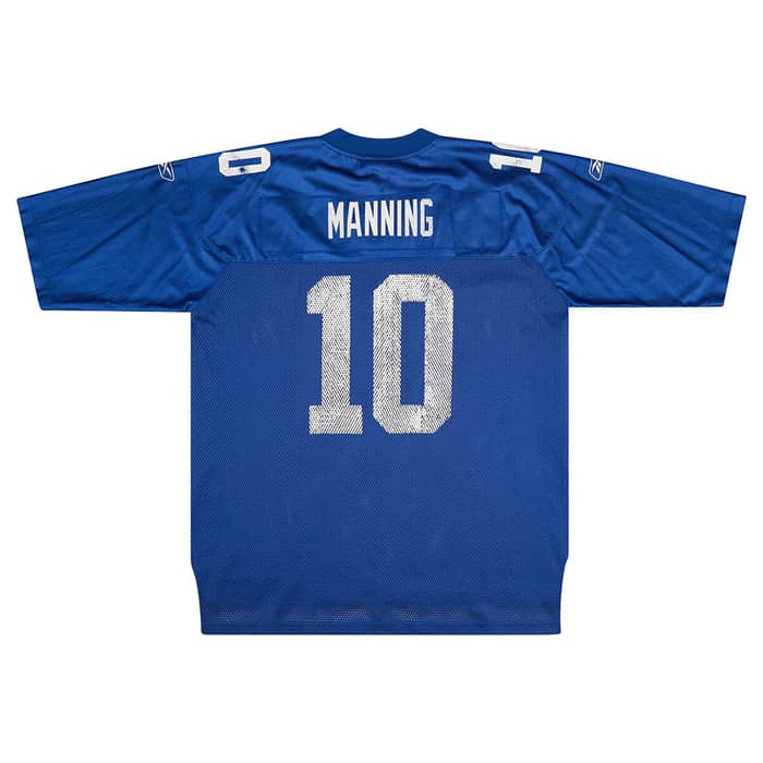 2009-11 New York Giants Manning #10 Reebok On Field Jersey (Home) XL
