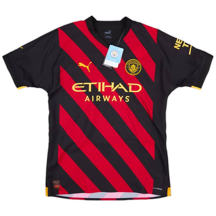 2022-23 Manchester City Player Issue Away Shirt De Bruyne #17