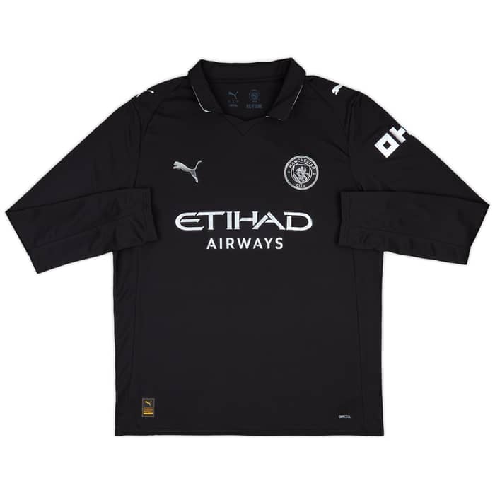 2025-26 Manchester City Away L/S Shirt Marmoush #7 