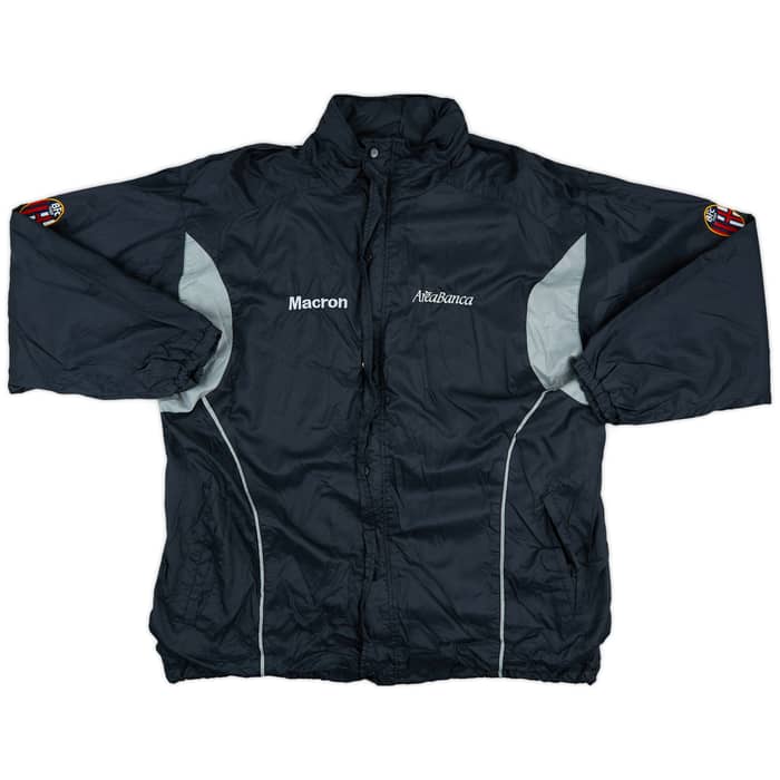 2001-03 Bologna Macron Hooded Rain Jacket - 8/10 - (XL)