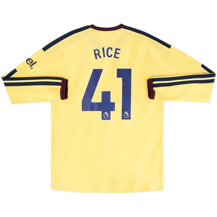 2026-27 Arsenal Authentic Third L/S Shirt Rice #41