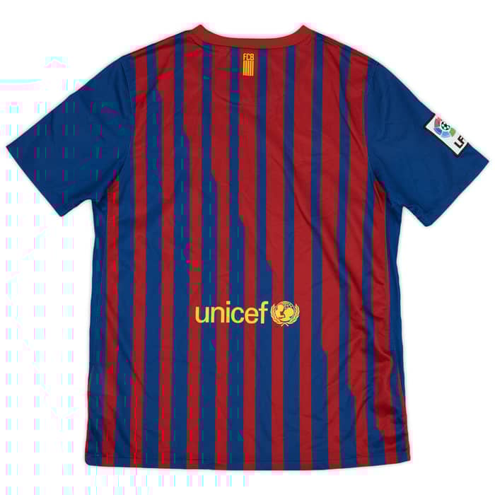 2011-12 Barcelona Home Shirt - 9/10 - (XL.Boys)