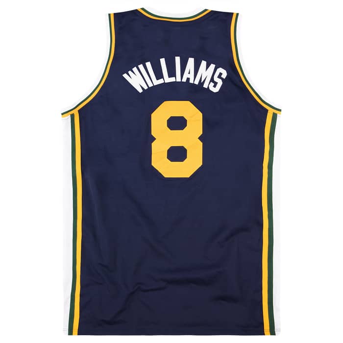 2010-11 Utah Jazz Williams #8 adidas Swingman Jersey (Away) L