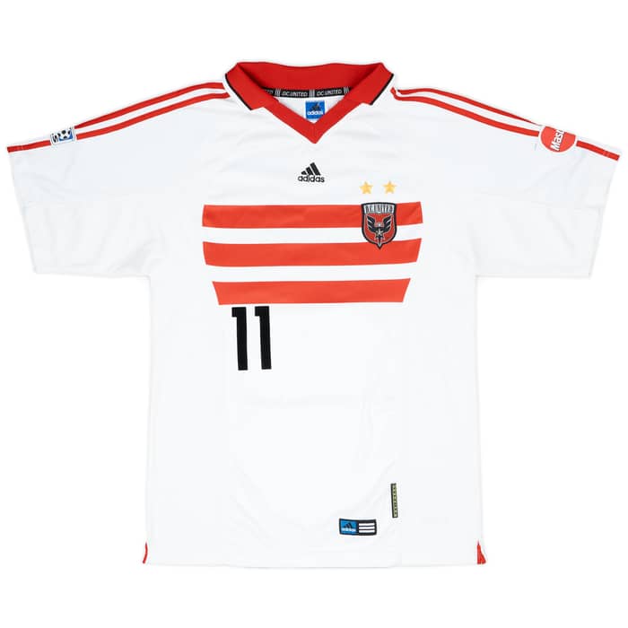 2000 DC United Match Issue Away Shirt Marino #11