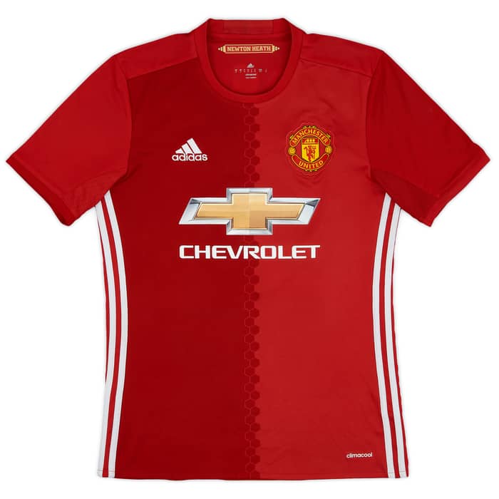 2016-17 Manchester United Home Shirt Pogba #6 - 6/10 - (S)