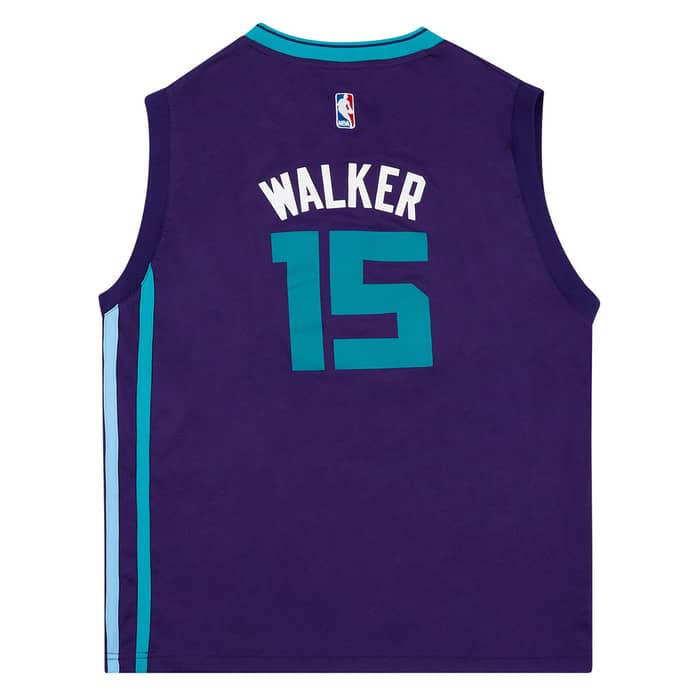 2014-17 Charlotte Hornets Walker #15 adidas Jersey (Away) Y