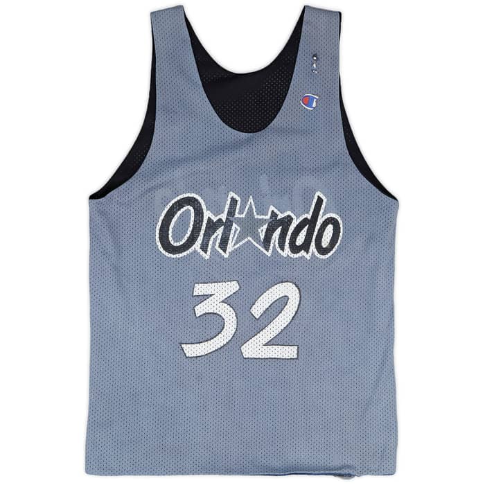 1992-96 Orlando Magic #32 Champion Reversible Training Jersey - 3/10 - (L)