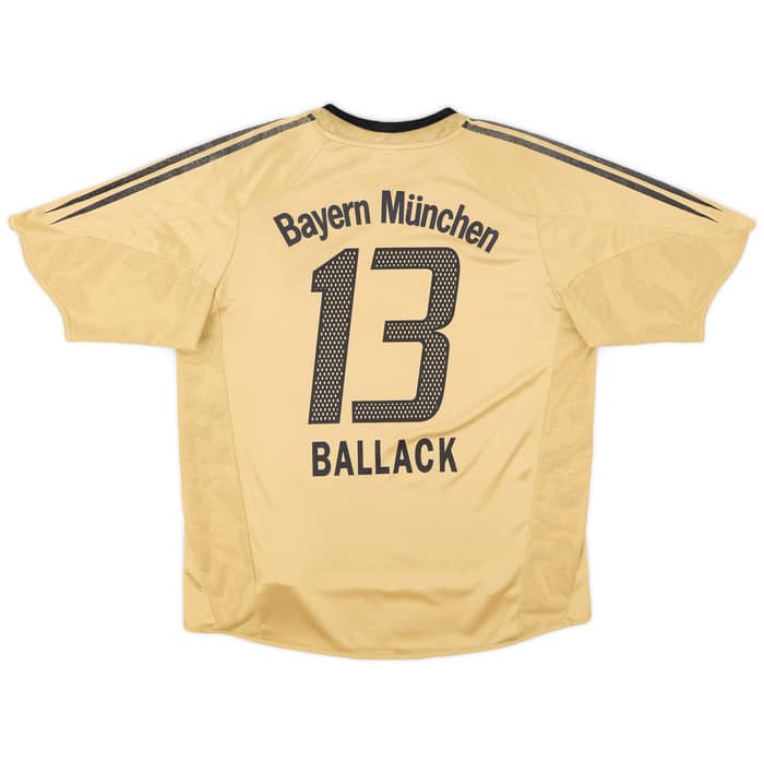2004-05 Bayern Munich Away Shirt Ballack #13 - 6/10 - (XL)