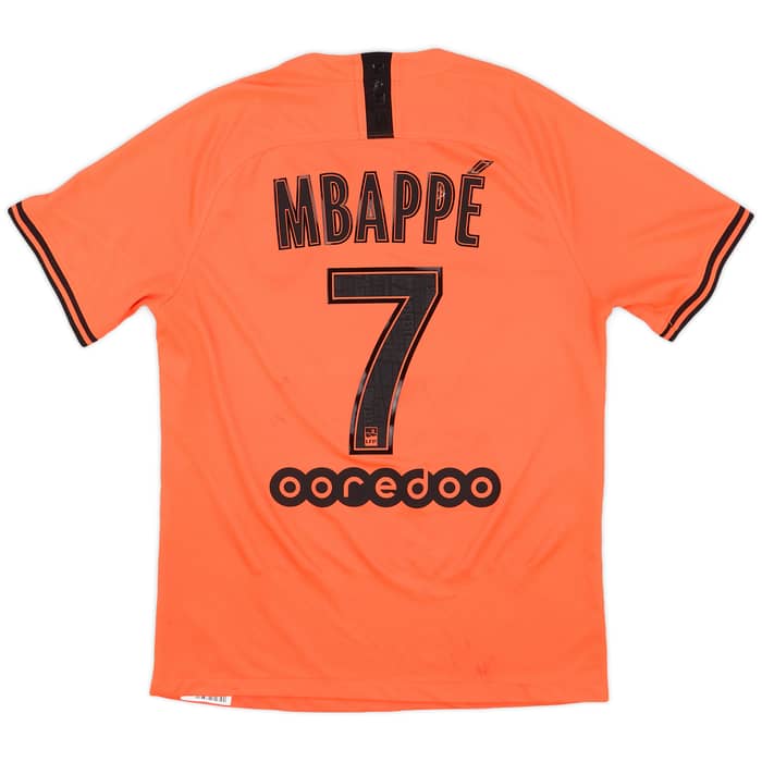 2019-20 Paris Saint-Germain Away Shirt Mbappe #7 - 6/10 - (M)