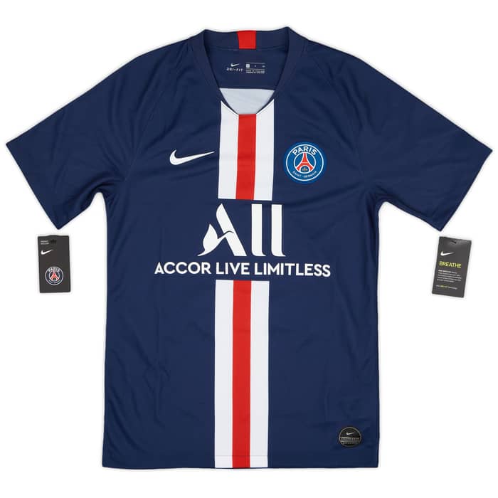 2019-20 Paris Saint-Germain Home Shirt Mbappe #7 (S)