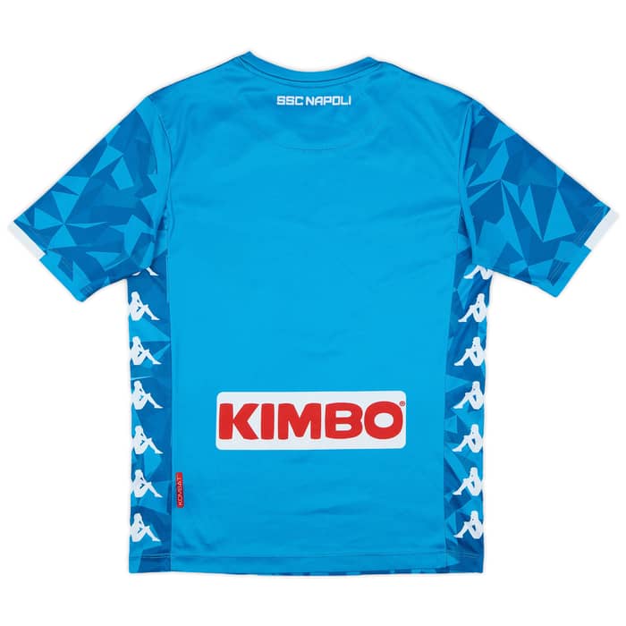 2018-19 Napoli Basic Home Shirt - 7/10 - (S)
