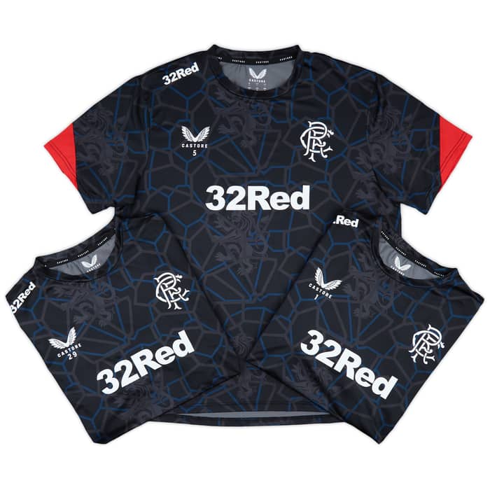 2024-25 Rangers Player Issue Pre-Match Shirt # - 7/10